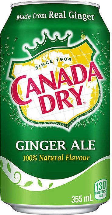 Ginger Ale Ginger Beer με Ανθρακικό  355ml